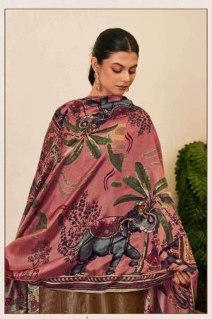 My Fashion Road Jay Vijay Anitraa Fancy Tussar Silk Latest Suit Sets | 3330 – A
