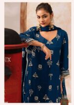 My Fashion Road Jay Vijay Meeha Designer Silk Premium Ladies Suit | 3316 – C