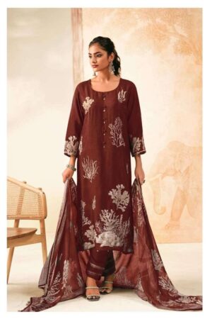 My Fashion Road Jay Vijay Rishvika Fancy Bemberg Silk Premium Suits | 3318 – B