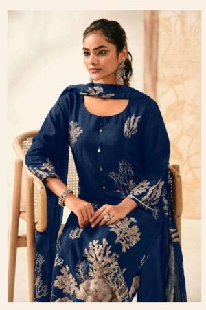 My Fashion Road Jay Vijay Rishvika Fancy Bemberg Silk Premium Suits | 3318 – C