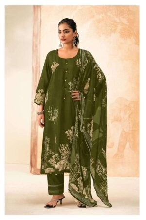 My Fashion Road Jay Vijay Rishvika Fancy Bemberg Silk Premium Suits | 3318 – D