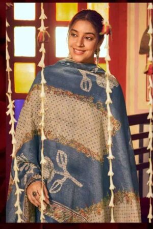 My Fashion Road Jay Vijay Roshandaan Premium Designs Chanderi Suit | 11312