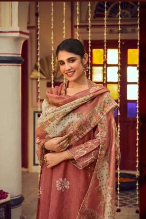 My Fashion Road Jay Vijay Roshandaan Premium Designs Chanderi Suit | 11311