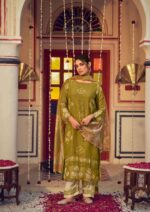 My Fashion Road Jay Vijay Roshandaan Premium Designs Chanderi Suit | 11315