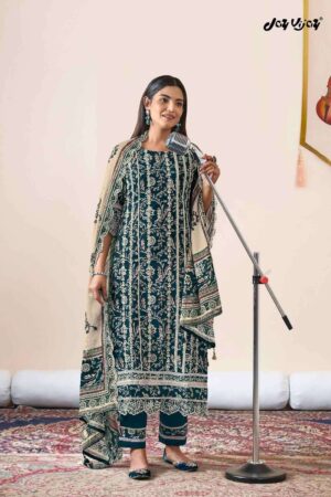 My Fashion Road Jay Vijay Sangeet Sandhya Jahaan Vol 2 Pure Cotton Block Print Suit | 92 : 47