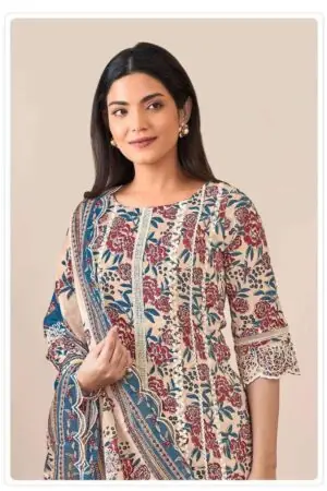 My Fashion Road Jay Vijay Sangeet Sandhya Jahaan Vol 2 Pure Cotton Block Print Suit | 92 : 42
