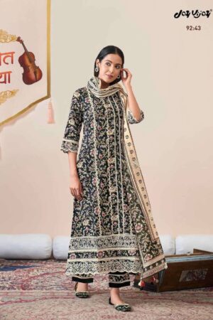 My Fashion Road Jay Vijay Sangeet Sandhya Jahaan Vol 2 Pure Cotton Block Print Suit | 92 : 43