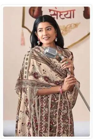 My Fashion Road Jay Vijay Sangeet Sandhya Jahaan Vol 2 Pure Cotton Block Print Suit | 92 : 46