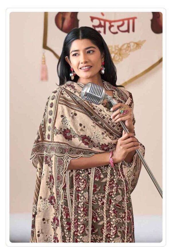 My Fashion Road Jay Vijay Sangeet Sandhya Jahaan Vol 2 Pure Cotton Block Print Suit | 92 : 46