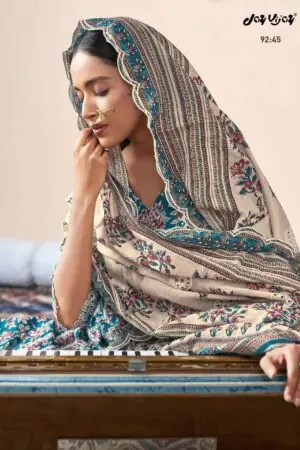 My Fashion Road Jay Vijay Sangeet Sandhya Jahaan Vol 2 Pure Cotton Block Print Suit | 92 : 45