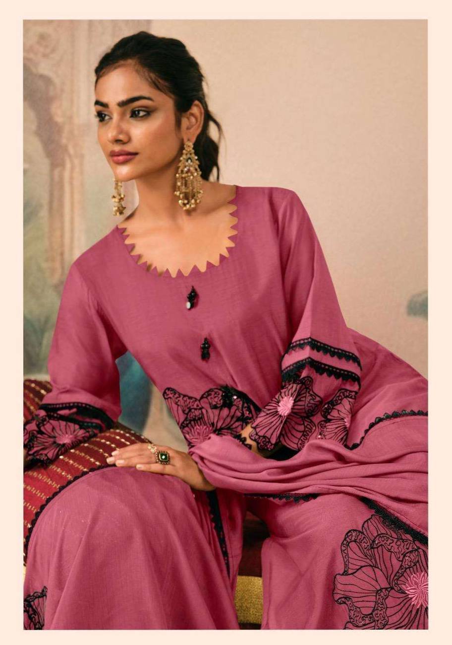 My Fashion Road Jay Vijay Sayraa Premium Design Muslin Silk Suit | 3319 – A My Fashion Road Jay Vijay Sayraa Premium Design Muslin Silk Suit | 3319 – A