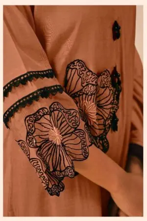 My Fashion Road Jay Vijay Sayraa Premium Design Muslin Silk Suit | 3319 – D