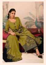 My Fashion Road Jay Vijay Sayraa Premium Design Muslin Silk Suit | 3319 – C