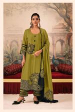 My Fashion Road Jay Vijay Sayraa Premium Design Muslin Silk Suit | 3319 – C