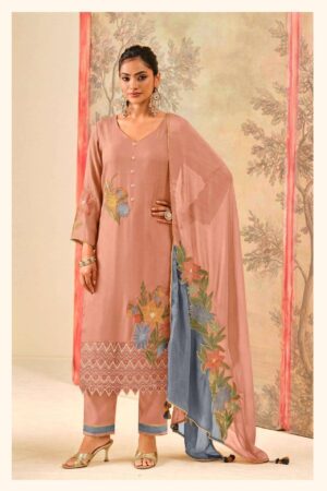 My Fashion Road Jay Vijay Shezlin Exclusive Designer Organza Suit | 3320 – A