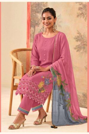 My Fashion Road Jay Vijay Shezlin Exclusive Designer Organza Suit | 3320 – C