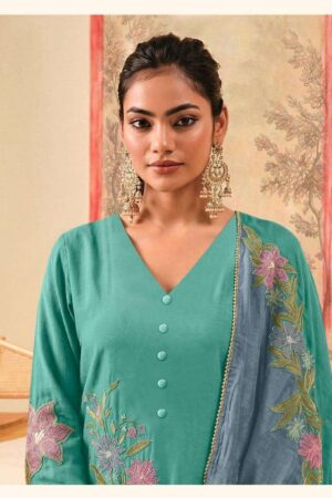 My Fashion Road Jay Vijay Shezlin Exclusive Designer Organza Suit | 3320 – D