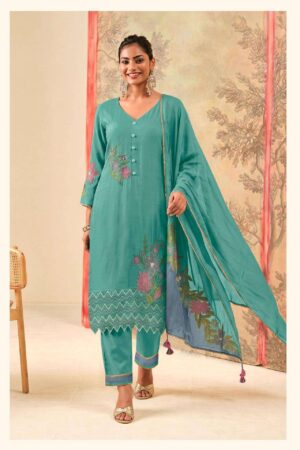 My Fashion Road Jay Vijay Shezlin Exclusive Designer Organza Suit | 3320 – D