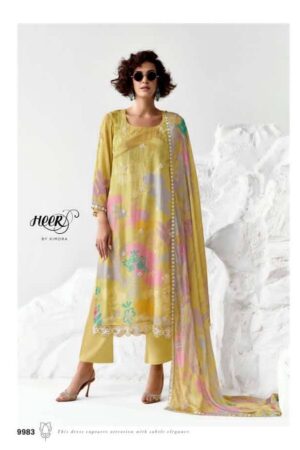 My Fashion Road Kimora Heer Exclusive Pure Muslin Salwar Suit | 9983
