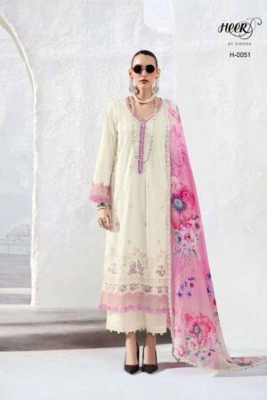 My Fashion Road Kimora Heer Stardom Premium Designs Muslin Suit | H – 0051