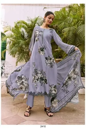 My Fashion Road Kimora Shaam Digital Printed Pure Muslin Suit | 2410