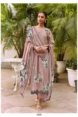 My Fashion Road Kimora Shaam Digital Printed Pure Muslin Suit | 2409