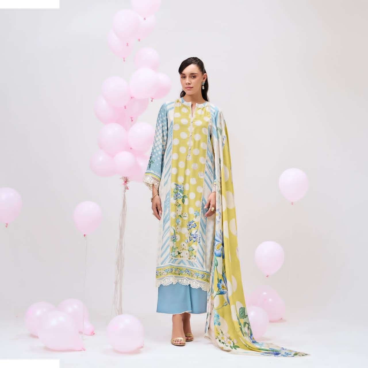 My Fashion Road Kimora Sohni Bebo Digital Printed Muslin Dress | 884 My Fashion Road Kimora Sohni Bebo Digital Printed Muslin Dress | 884