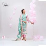 My Fashion Road Kimora Sohni Bebo Digital Printed Muslin Dress | 881