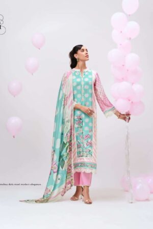 My Fashion Road Kimora Sohni Bebo Digital Printed Muslin Dress | 881