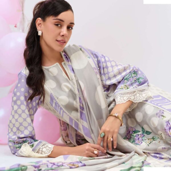 My Fashion Road Kimora Sohni Bebo Digital Printed Muslin Dress | 883