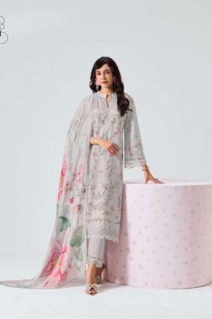 My Fashion Road Kimora Sohni Nigaar Pure Muslin Designer Suit | 982