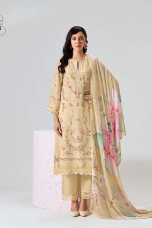 My Fashion Road Kimora Sohni Nigaar Pure Muslin Designer Suit | 984
