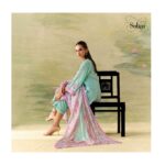 My Fashion Road Kimora Sohni Season Pure Muslin Applique Work Salwar Suit | 871