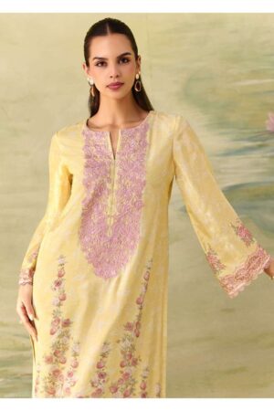 My Fashion Road Kimora Sohni Season Pure Muslin Applique Work Salwar Suit | 872