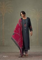 My Fashion Road Omtex Adara Applique Work Muslin Silk Suit | 15361 – C