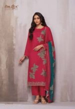 My Fashion Road Omtex Arianna Exclusive Muslin Silk Ladies Suit | 15961 – A