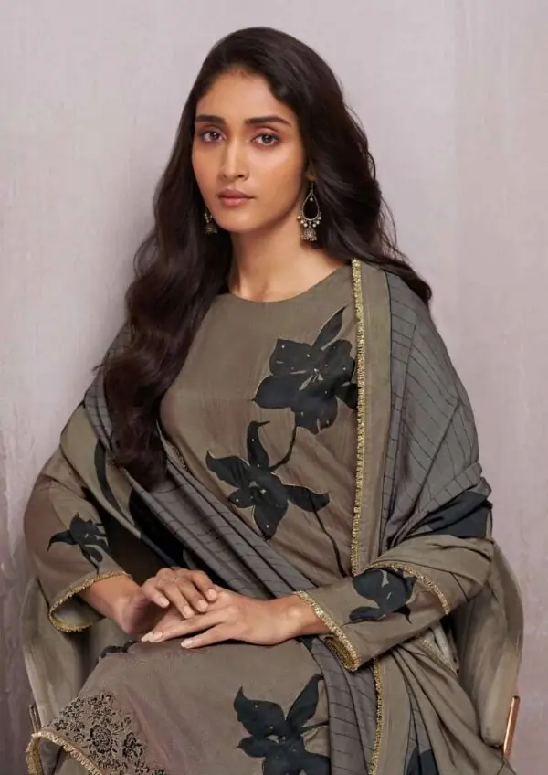 My Fashion Road Omtex Arianna Exclusive Muslin Silk Ladies Suit | 15961 – C