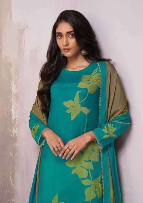 My Fashion Road Omtex Arianna Exclusive Muslin Silk Ladies Suit | 15961 – D