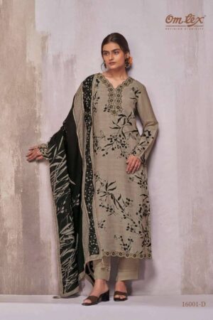 My Fashion Road Omtex Chiara Fancy Silk Premium Designs Dress | 16001 – D