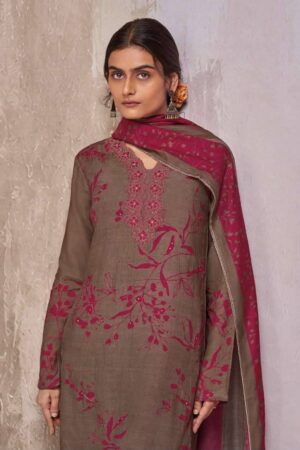 My Fashion Road Omtex Chiara Fancy Silk Premium Designs Dress | 16001 – C