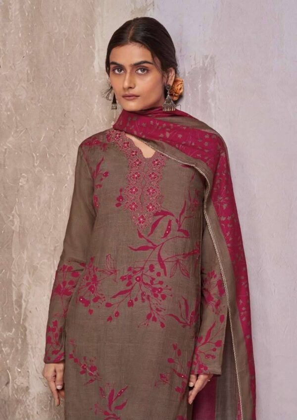 My Fashion Road Omtex Chiara Fancy Silk Premium Designs Dress | 16001 – C