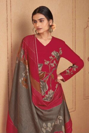 My Fashion Road Omtex Clarissa Fancy Silk Premium Designs Ladies Dress | 15981 – A