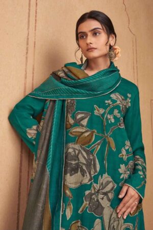 My Fashion Road Omtex Clarissa Fancy Silk Premium Designs Ladies Dress | 15981 – C