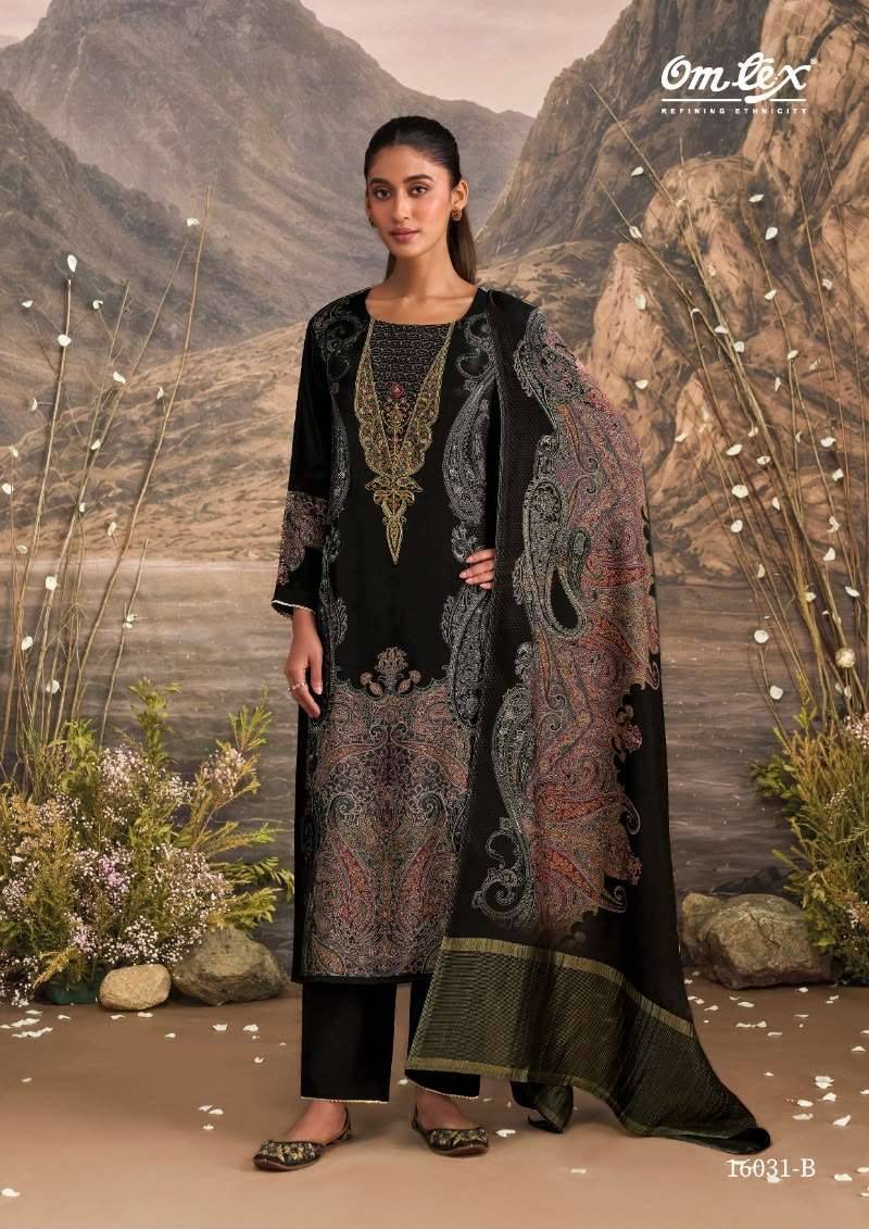 My Fashion Road Omtex Ember Premium Style Muslin Silk Suit | 16031 – B My Fashion Road Omtex Ember Premium Style Muslin Silk Suit | 16031 – B