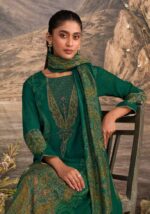 My Fashion Road Omtex Ember Premium Style Muslin Silk Suit | 16031 – D