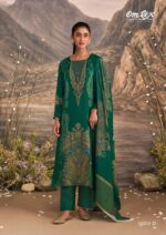 My Fashion Road Omtex Ember Premium Style Muslin Silk Suit | 16031 – D