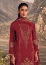 My Fashion Road Omtex Ember Premium Style Muslin Silk Suit | 16031 – A