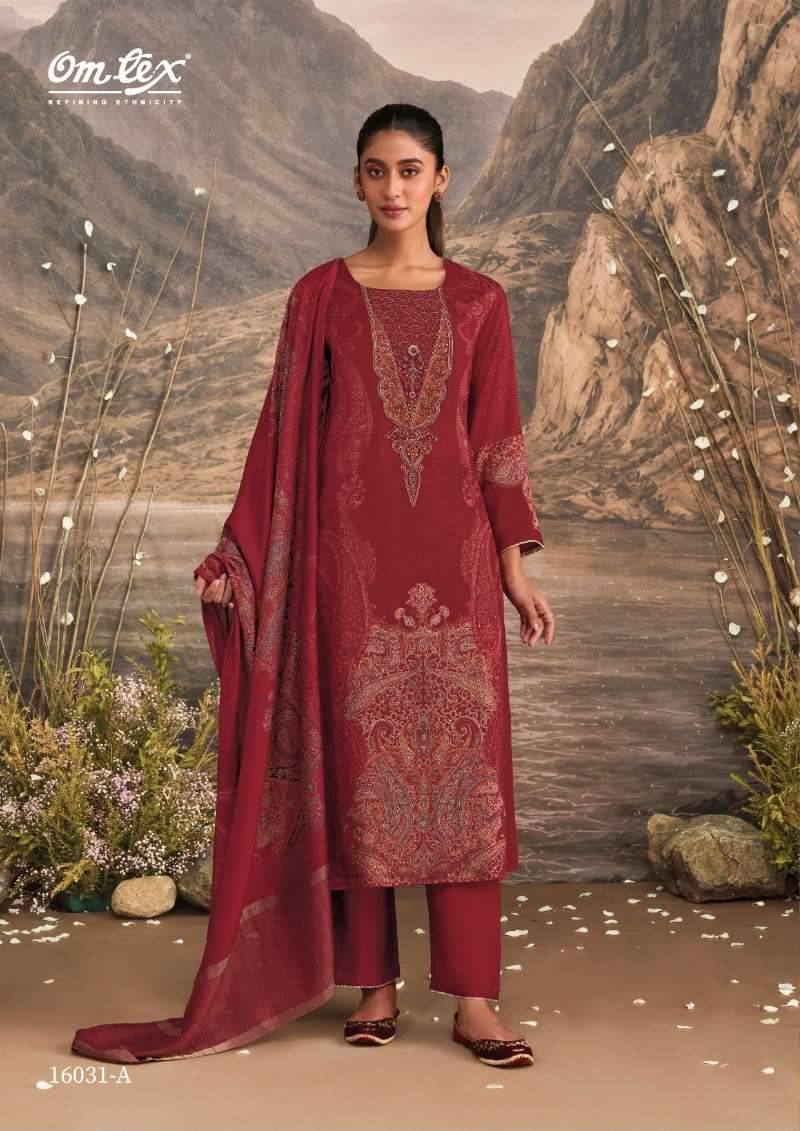 My Fashion Road Omtex Ember Premium Style Muslin Silk Suit | 16031 – A My Fashion Road Omtex Ember Premium Style Muslin Silk Suit | 16031 – A