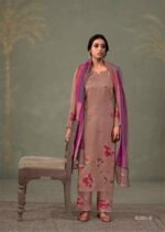 My Fashion Road Omtex Ferisha Fancy Organza Applique Work Ladies Suit | 15351 – B