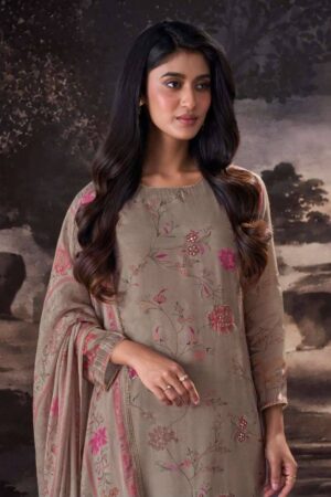My Fashion Road Omtex Gianna Digital Printed Muslin Silk Latest Suit | 15911 – B